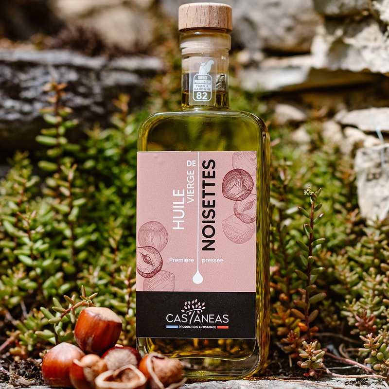 Huile de Noisette - Castaneas
