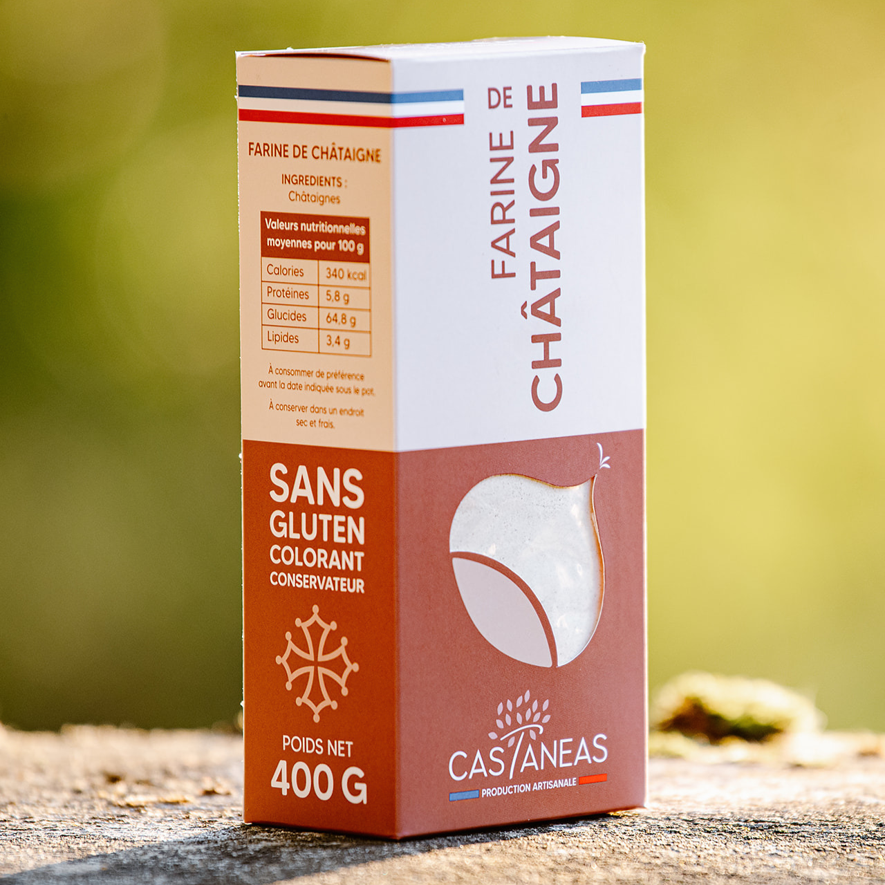 farine de chataignes